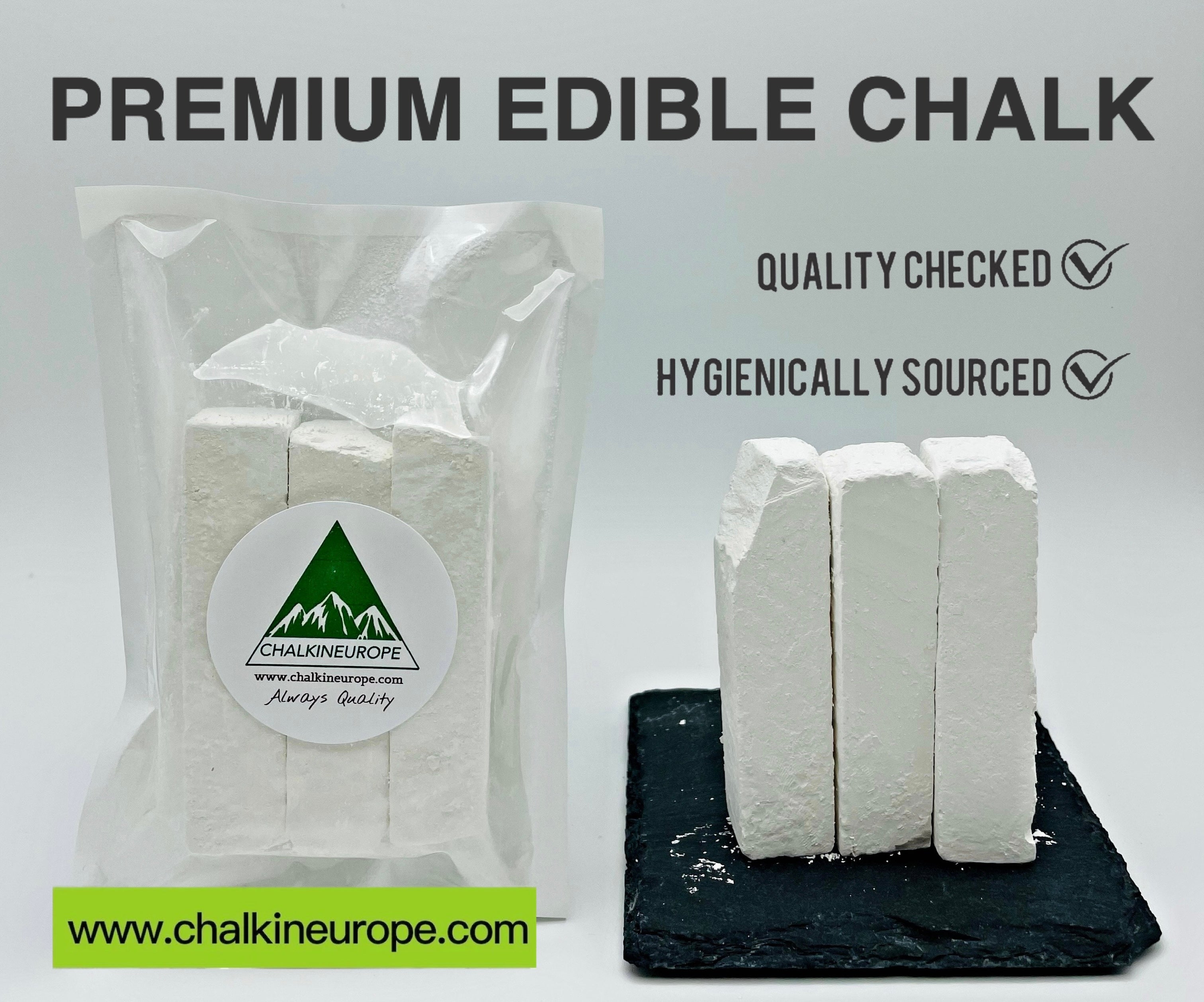 Premium edible chalk - Natural Chalk Eating Chalkineurope
