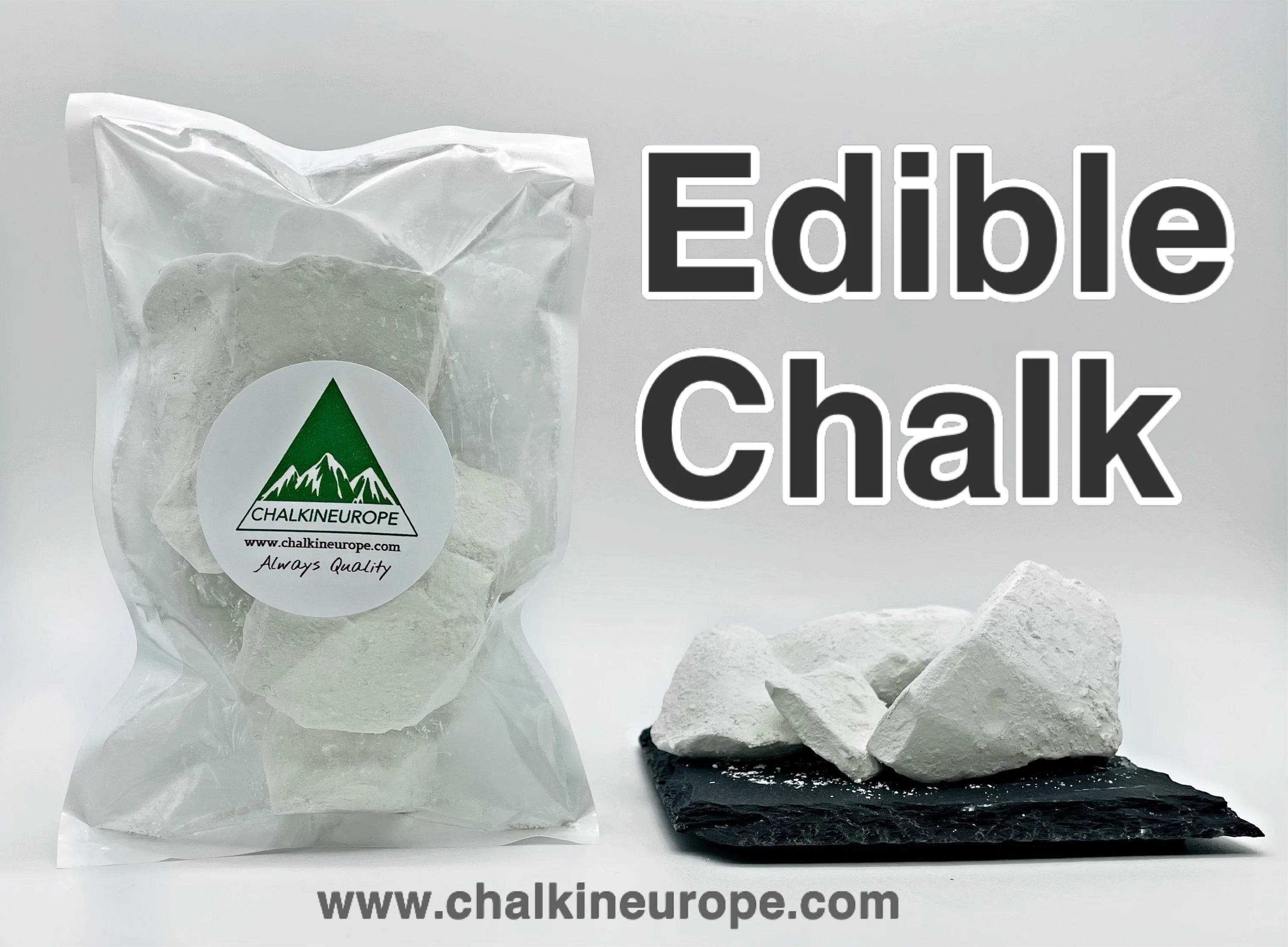Edible chalk