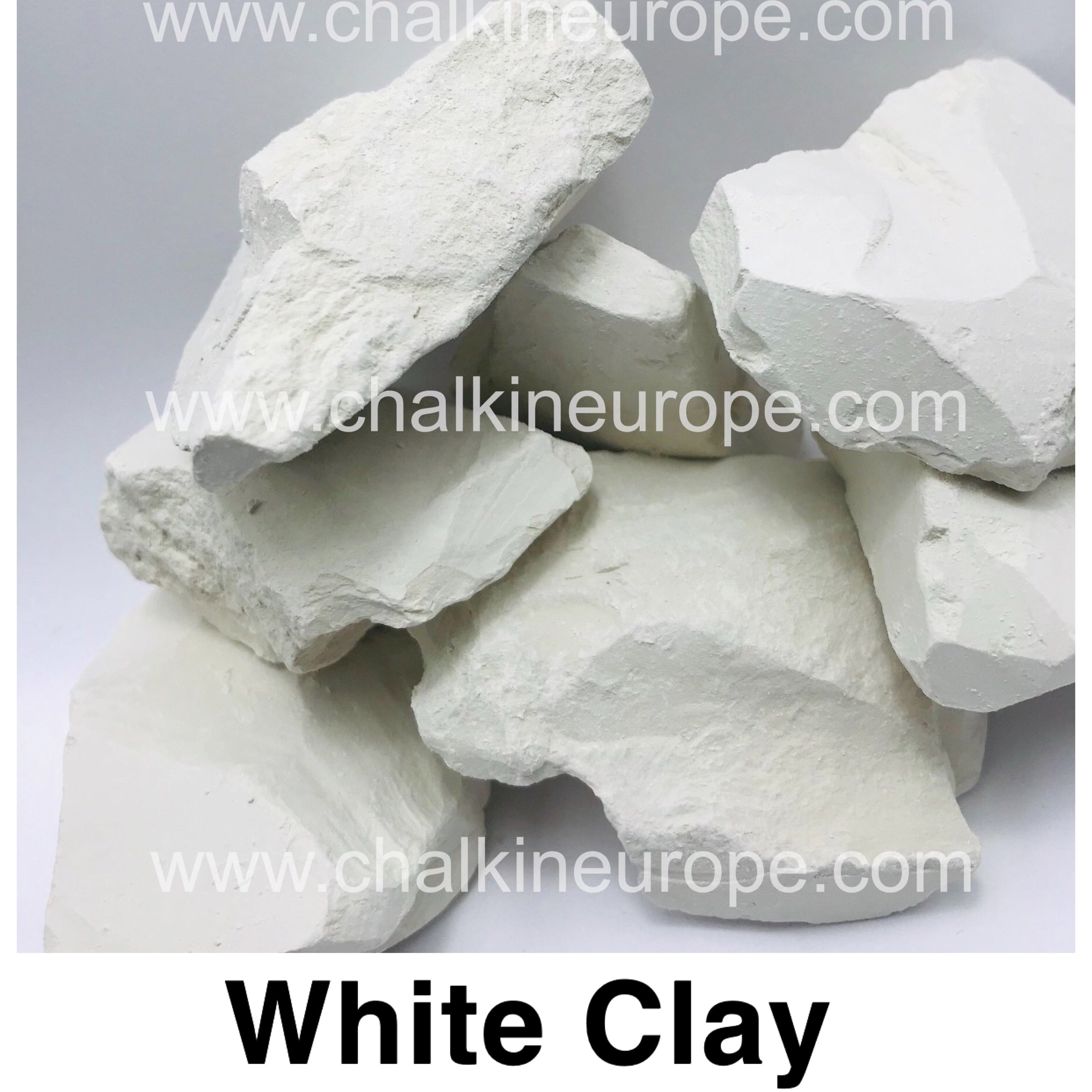 White Clay Edible Kaolin, (8 Oz, 250 gr.), Natural Algeria