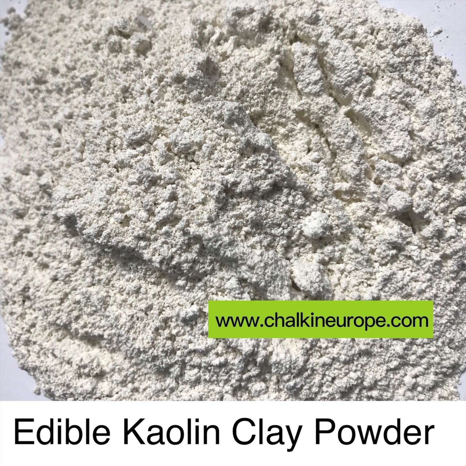 Edible kaolin clay - Chalkineurope